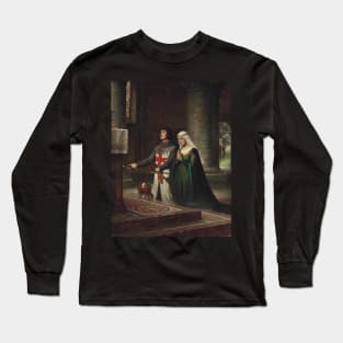 The Dedication, 1908 - Edmund Blair Leighton Long Sleeve T-Shirt